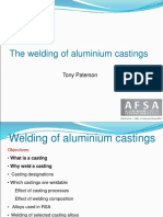 Welding of Aluminium