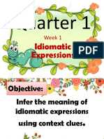 Idiomatic Expression