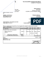 Tax Invoice/Bill of Supply/Cash Memo: (Original For Recipient)