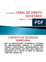 Teoria Geral Do Direito Societário