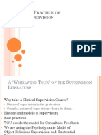 Models of Clinical Supervision - For C7834