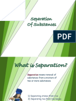 Separation of Substances