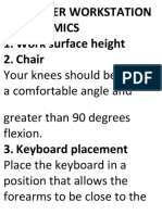 010 Computer Workstation Ergonomics