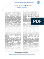 Simulado Concurso Professor - Anísio Spínola