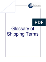 ISS Glossary of Shipping Terms