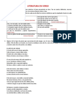 Literatura en Verso T. Evaluativo