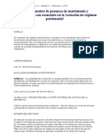 Los Documentos de Promesa de Matrimonio y Reconocimiento Son Esenciales en La Variación de Régimen Patrimonial