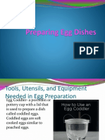 Grade 10 Prep Egg Dishes