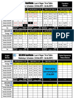 12 Time Table - 20 06 19 To 26 06 19 Weekday16