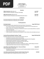 2019 Resume