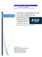 Tecnicas Modernas de Levantamiento de Informacion y Replanteo de Carreteras (Karla Campoverde Daniel Garcia Fabian Ortiz Tito Vanegas Johnny Romero)