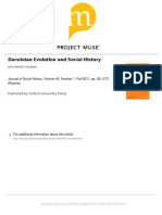 Darwinian Evolution and Social History - Journal of Social History - 2011