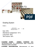 Introduction To Poultry