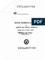 Unclassified: Defense Documentation Center