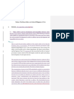 Motion: This House Believes in Federal Philippines (I. Pro) : The Issuesinfrastructure and Technological Disadvantages