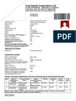 National Seeds Corporation LTD.: (A Govt. of India Undertaking - ''Mini Ratna'' Company)