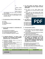 Evaluacion Sobre Teorias Evolutivas para Grado Noveno