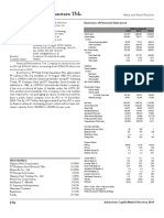 PT Pelat Timah Nusantara TBK.: Summary of Financial Statement