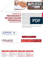 Malla Técnico en Prevención y Rehabilitación Psicosocial Mención Drogadicción Semi Presencial