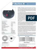 P Audio BM D450ii