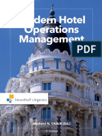 Modern Hotel Operations Management: Michael N. Chibili (Ed.)