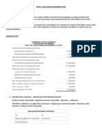 Cash Flow Statement