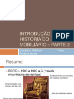 Introdução À História Do Mobiliário