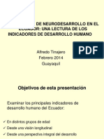 Neurodesarrollo en El Ecuador