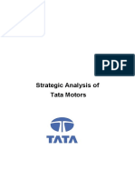 Strategic Analysis of Tata Motors