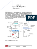 Assignment 3 - Refrigeration - W Solution