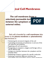 Biological Cell Membranes