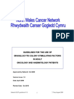 GCSF Policy Wales