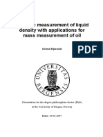 Measurement of Liquid Density