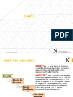 Muestreo Geoquimico