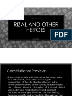 Rizal and Other Heroes