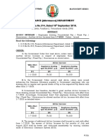 FINANCE (Allowances) DEPARTMENT G.O.Ms - No.314, Dated 18 September 2018