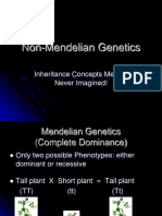 Non Mendelian Genetics