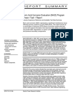 Boric Acid Corrosion Evaluation