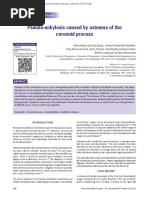 Pseudo-Ankylosis Caused by Osteoma of The Coronoid Process: Case Report - Tumors/Cysts