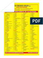 2019-2020 Subramania Samajam Spritual Calendar