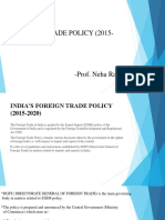 Foreign Trade Policy (2015-2020)