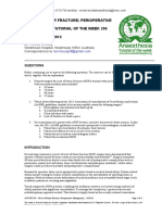 296 Neck of Femur Fracture Peri-Operative Management