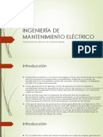 Mantenimiento Eléctrico de Transformadores