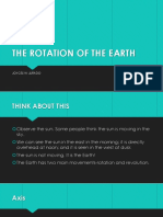 The Rotation of The Earth: Joycelyn Jurado