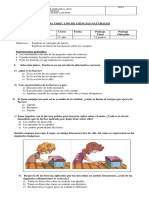 Prueba de Fuerza 4º Año Básico Adaptación