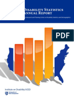 Disability Statistics Annual Report: Institute On Disability/UCED