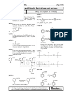 Carboxylic Acid & Acid Derivatives and Amines: Exercise - I