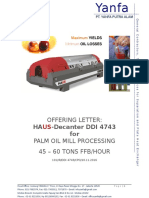 Offering Letter:: HA Decanter DDI 4743 For