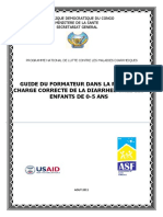 Module de Formation Sur La Pec de La Diarrhee Avec Sro-Zinc