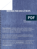 Bioremediation: Rohit Chandak 1MS08CH038